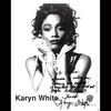 Karyn White Autographed / Signed 8x10 B&W Photo Signature