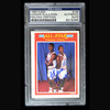 PSA 1989 Fleer #164 Hakeen Olajuwon signed All-Star game basketball trading card