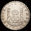 PCGS MS62 1754 Mo MF MEXICO  Ferdinand VI 8 Reales,  Mexico City Mint