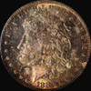 NGC MS64 1880-S Morgan Dollar - toned both side