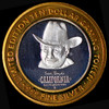.999 Silver 1997 Sam Boyd's California Ten Dollar Casino Token Year of Ox
