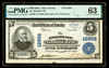 PMG 63 1902 Hillsdale, NJ - The Hillsdale National Bank  $5  Plain Back Fr. 609 Ch. # 12902