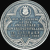 PCGS SP64 1884 German States: Bavaria Lauingen Commercial Exposition Tin Medals