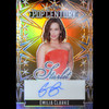 PSA 10 2024 Leaf Metal Pop Century Emilia Clarke Starlet Auto Prismatic Gold 1/1