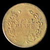 NUREMBERG SPIEL MARKE EQUESTRIAN Counter Token Brass Rare! old collection SM2102