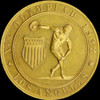 PCGS MS63 1932 Los Angeles Summer Olympics Souvenir Medal 30 mm LONE TOP POP!