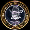 .999 Silver 1997 Sam Boyd's California Ten Dollar Casino Token Year of the Ox SM2105