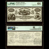 PMG Choice Uncirculated 64 1862 Marshall, Michigan - Bank of Michigan $3