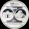 NGC PF70 ULTRA CAMEO 2013 China Panda Medal Berlin World Money Fair!! 1 oz Silver .999