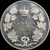 PCPCGS PR66 1901 Canada Queen Victoria Silver Fantasy $1