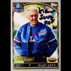 PSA Cert 2001 Topps Hall Of Fame Marv Levy signed Autographs Rare Buffalo Bills