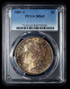 PCGS MS65 1881-S Silver Morgan Dollar - toner!