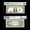 PMG VF 30 EPQ $1 1995 FRN Richmond Fr#1921-E Misalignment Error