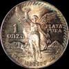 PCGS MS67 1985 Mo Mexico Silver Libertad Onza - Nicely Toned!