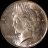 NGC MS64 1923-P SILVER PEACE DOLLAR - Light pinkish toning both side!