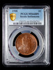 PCGS MS64 1908 Straits Settlements, Edward VII, 1 Cent, Calcutta Mint
