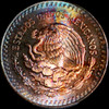 PCGS MS67 1985-Mo Mexico Silver Libertad Onza - Monster Toner!