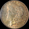 PCGS MS63 1898 Morgan Silver Dollar, Brilliant Uncirculated, Softly Toned