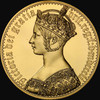PCGS PR68 1851 Australia Queen Victoria Sydney NSW Gilt 5 Shillings