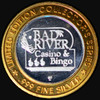 .999 Silver Bad River Casino Odanah Wisconsin Big Tree-Kiowa $10 limited edition 0.6 oz SM2193