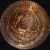 PCGS MS67 1984 Mo Mexico 1 Onza Silver - beautiful Toning!