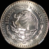 NGC MS65 1984 Mo Mexico Libertad 1 Onza Silver - beautiful Toning!