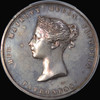 PCGS SP63 1840 ROYAL AGRICULTURAL SOCIETY 'PATRONESS' 55mm SILVER MEDAL TOP POP!