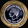 .999 Silver Caesars Casino Lake Tahoe $10 gaming token limited edition 0.6 oz SM2200