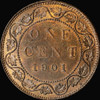 PCGS MS63 BN 1901 Canada Large Cent Queen Victoria Victorian Copper Coin