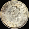 1913-A Brazil 500 Reis PCGS MS65 GEM BU Silver Coin KM-512 Gold Shield