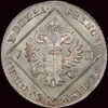 MS63 1802-B AUSTRIA Franz II Silver 7 kreuzer, highest and only 1 Graded by PCGS