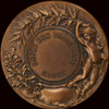 SP64  France School of Fine Arts Marianne in Helmet Bronze Art Medal