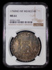 MS61 1750MO MF Mexico 8 Reales Toned