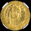 MS 4/5 4/5  (AD 582-602) Byzantine Maurice Tiberius AV solidus (21mm, 4.48 gm, 7h)