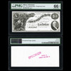 MS66 EPQ Fairmount, ME- New England Bank $10 Oct. 1, 1857 G2 Proprietary Proof