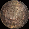 MS64 1878-S Morgan Silver Dollar Fantastic toning OBV and REV