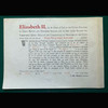 1958 Queen Elizabeth II Signed Volunteer Royal Air Force Document