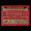 DON SLAUGHT 1986 TOPPS #761 AUTOGRAPHED SIGNED BASEBALL CARD