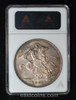 ANACS MS62 1887 Great Britain Queen Victoria Silver Crown - toned
