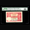 PMG 64 Choice Uncirculated 1940 Government of Sarawak 10 Cents Pick 25c