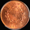 PCGS SP67RD 1933-H Sarawak Rajah Charles Vyner Brooke 1/2 Cent - Ex.King's Norton Mint Collection to Richard Kueh Collection