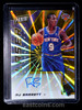 2020 Panini Laser RJ Barrett Signed RC Rookie Gold AUTO #3/10 trading card