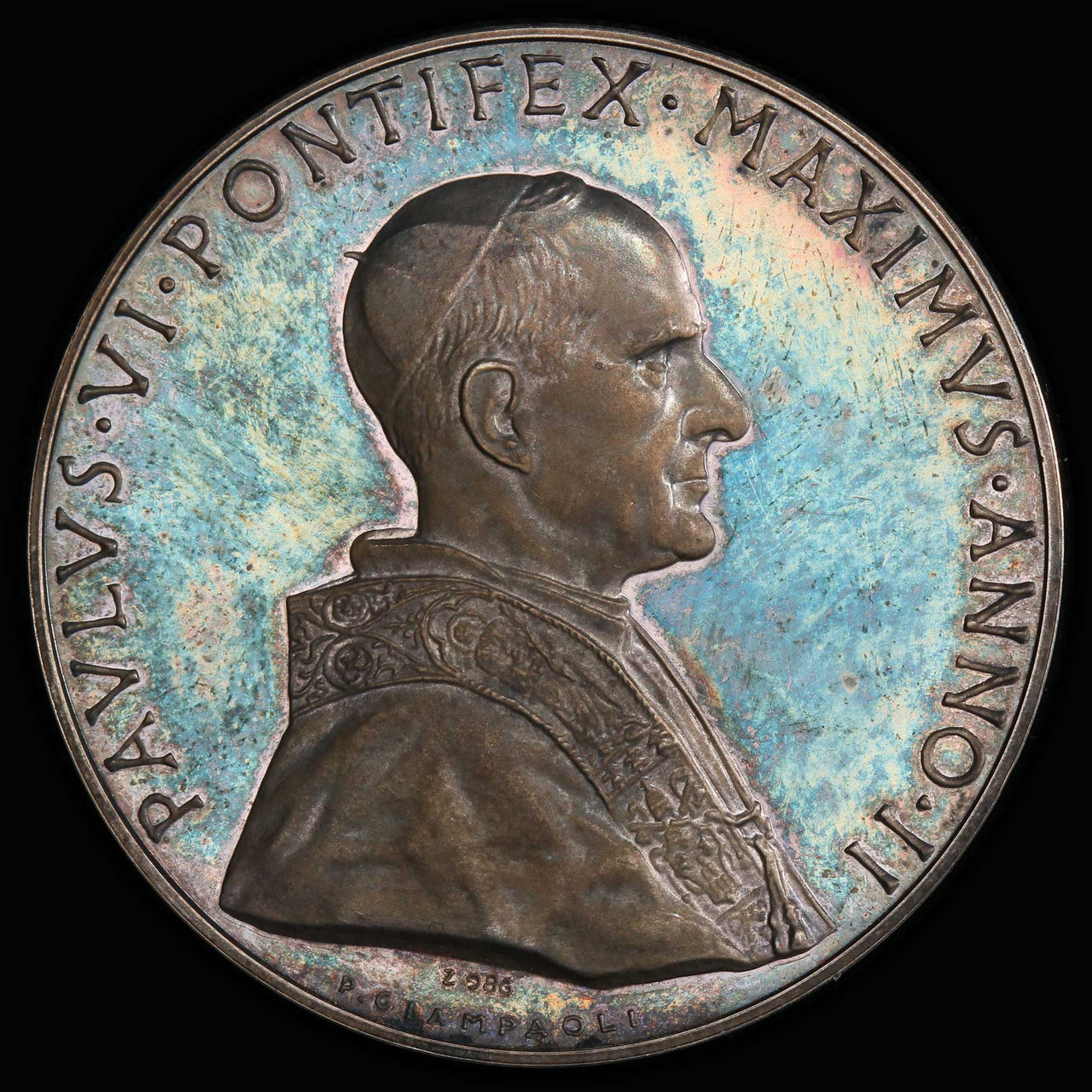 SP64 1964 Vatican City Paul VI Specimen Medal Anno II - Rinaldi-159