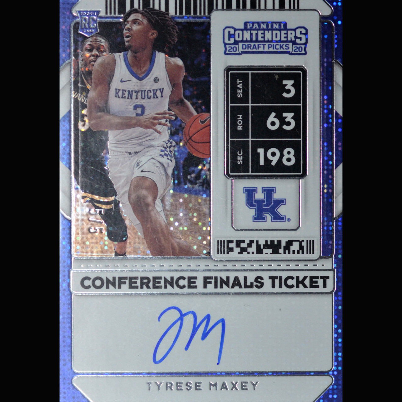 2020 Panini Contenders Draft Picks Basketball Tyrese Maxey 