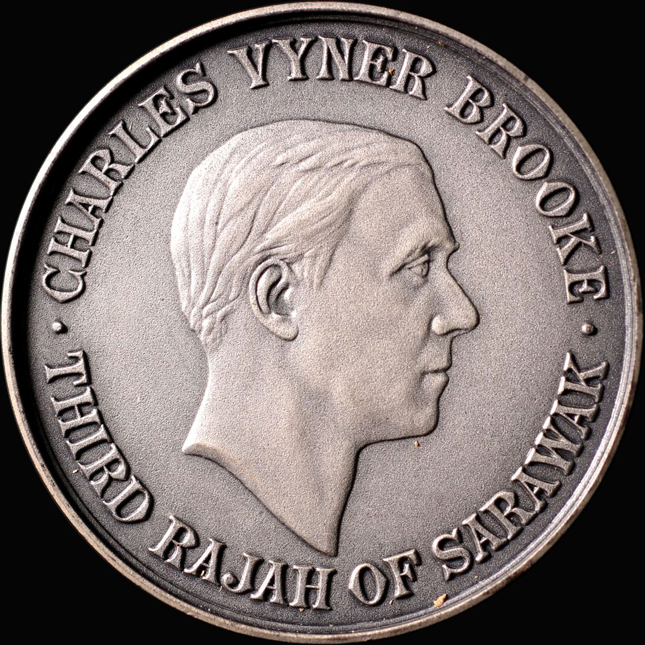 PCGS SP67 1932 SARAWAK. Rajah of Sarawak Fund Silver Medal