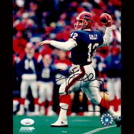 JSA Certified Jim Kelly  HOF Buffalo Bills  Autographed / Signed 8x10 photo