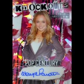 PSA 10 2023 Leaf Metal Pop Century Pink Crystal Hayden Panettiere