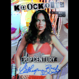 PSA 9 2023 Metal Pop Century CATHERINE BACH signed Knockouts Auto-Silver Wave