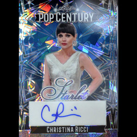PSA 10 2024 LEAF METAL POP CENTURY STARLET AUTOS CHRISTINA RICCI SIGNED 4/5