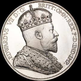 PCGS PROOF-67 DEEP CAMEO 1901 HONG KONG King Edward VII Silver Dollar